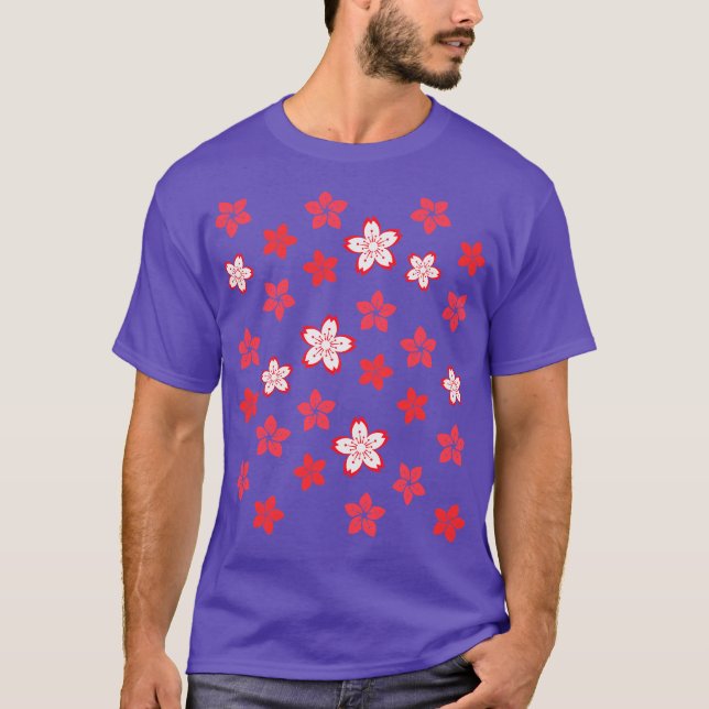 T-shirt Fleur de cerise 1 (Devant)