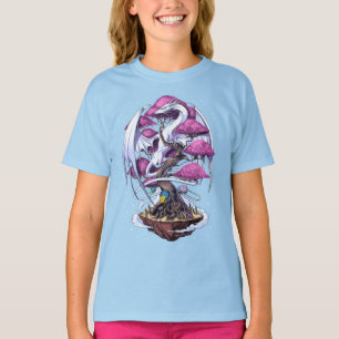 T-shirt Fleur de cerisier dragon