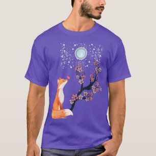 T-shirt Fleur de cerisier Sakura Arbres japonais Kaw