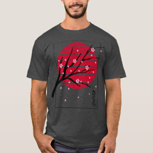 T-shirt Fleur de cerisier Sakura japonaise