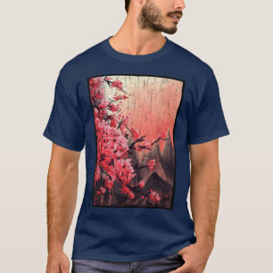 T-shirt Fleur de cerisier vintage Sakura F