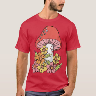 T-shirt Fleur de champignon, Fée Fleur sauvage de la magie