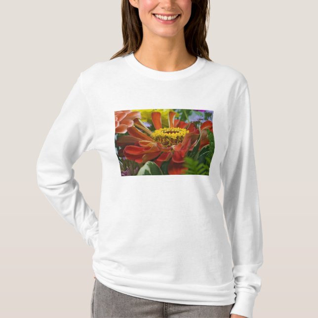 T-shirt Fleur de chrysanthème (Devant)