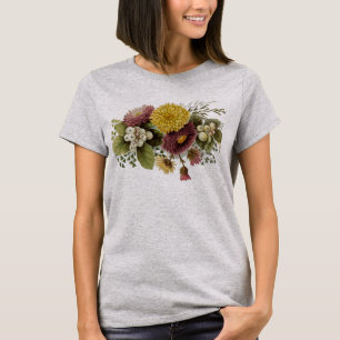 T-shirt Fleur de chrysanthème mère florale