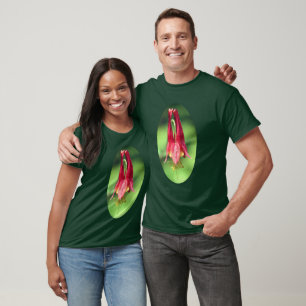 T-shirt Fleur de Columbine sauvage