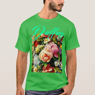 T-shirt Fleur de Dallas