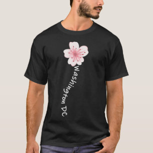 T-shirt Fleur de fleurs de cerisiers Washington Dc
