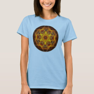 T-shirt Fleur de fractale de la vie - le cube de Metatron