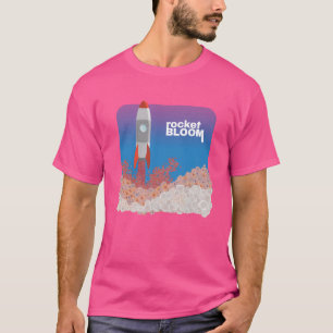 T-shirt Fleur de fusée