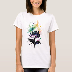 T-shirt Fleur de galaxie