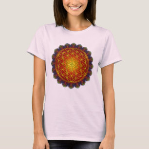 T-shirt Fleur de la vie - Apophyse Mandala I + vos idées