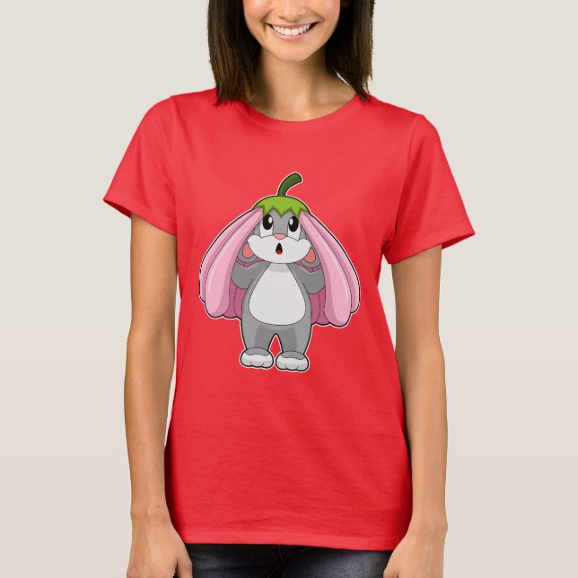 T-shirt Fleur de lapin (Devant)