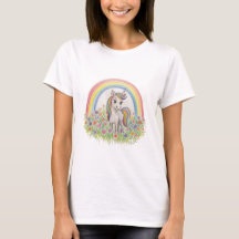 Fleur de licorne arc-en-ciel