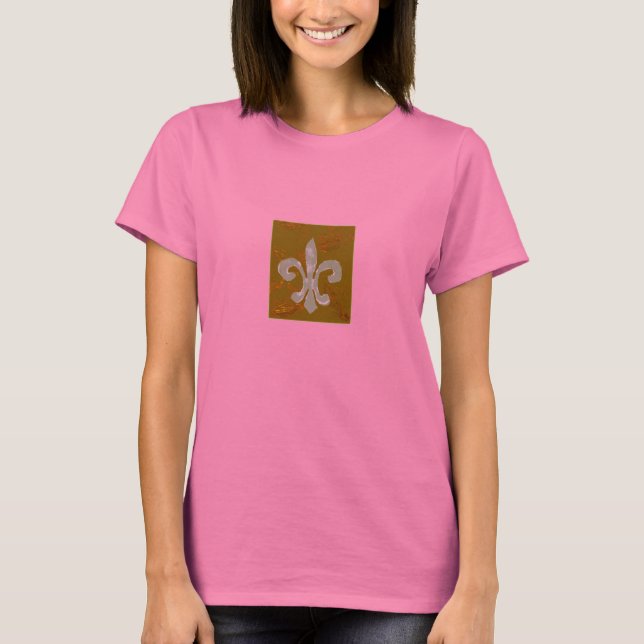 T-shirt fleur de lis (Devant)