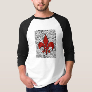 T-shirt fleur de lis