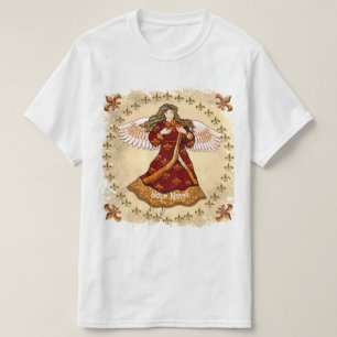 T-shirt Fleur de lis ange