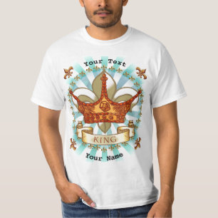 T-shirt Fleur De Lis King Dad
