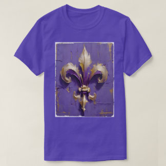 T-shirt Fleur de lis Mardi Gras