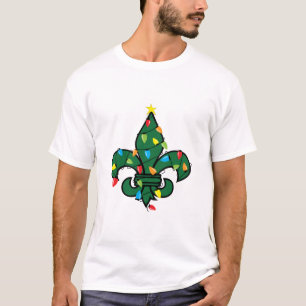 T-shirt Fleur de Lis Noël