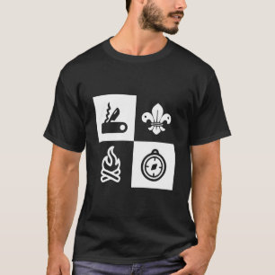 T-shirt Fleur de lis Scoutisme Scoutisme Scoutisme Scoutis