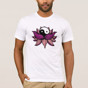 T-shirt Fleur de Lotus et Yin Yang