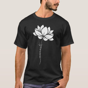 T-shirt Fleur de Lotus Namaste Yoga Méditation Zen Bohème