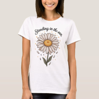 T-shirt Fleur de lumière