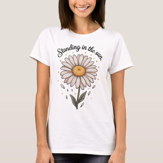 T-shirt Fleur de lumière (Devant)