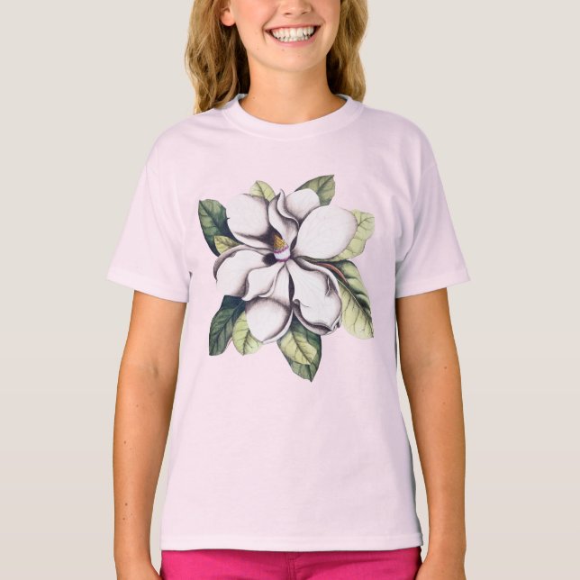 T-shirt Fleur de Magnolia (Devant)