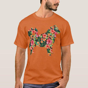 T-shirt Fleur de malamute en Alaska pour hommes femmes gar