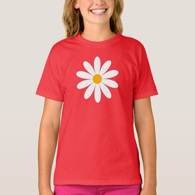 T-shirt Fleur de marguerite (Devant)