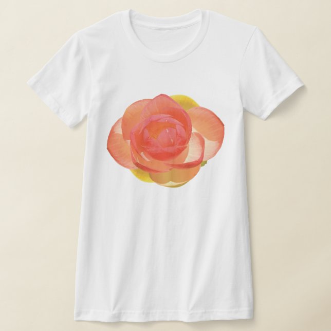T-Shirt Fleur de Nénuphar Réaliste (Poser)