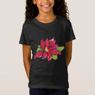 T-Shirt Fleur de Noël
