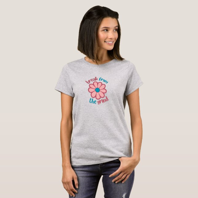T-Shirt Fleur de Pouvoir (Devant entier)
