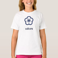 Fleur de Sakura Bleu Marine