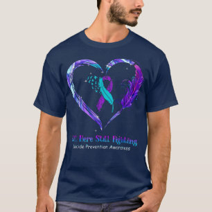 T-shirt Fleur de sensibilisation à la prévention du suicid