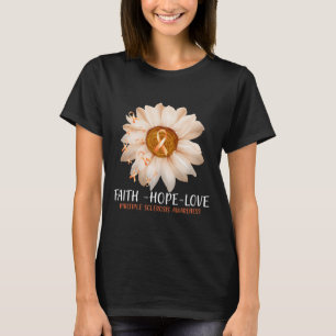 T-shirt Fleur de sensibilisation à la sclérose en plaques