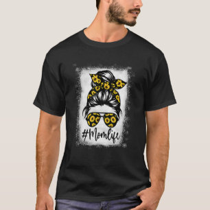 T-shirt Fleur de soleil blanchie Maman Tee - shirts de vie