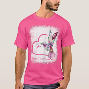 T-shirt Fleur de soleil Bleu Bleu poitrine d'oiseaux