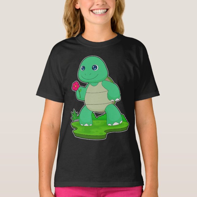T-shirt Fleur de tortue (Devant)