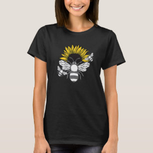 T-shirt Fleur de tournesol Hommes Femmes Fleur hippie