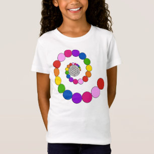 T-Shirt Fleur de vie / Blume des Lebens - points spiraux