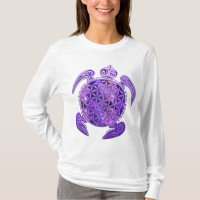 Fleur de vie / Blume des Lebens - tortue violet