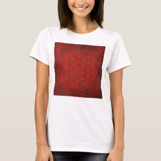 T-shirt fleur de vie, chakra, zen, géométrique sacrée,