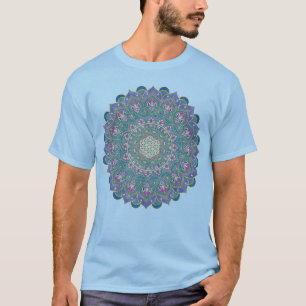 T-shirt Fleur de Vie - Mandala de style indien 1