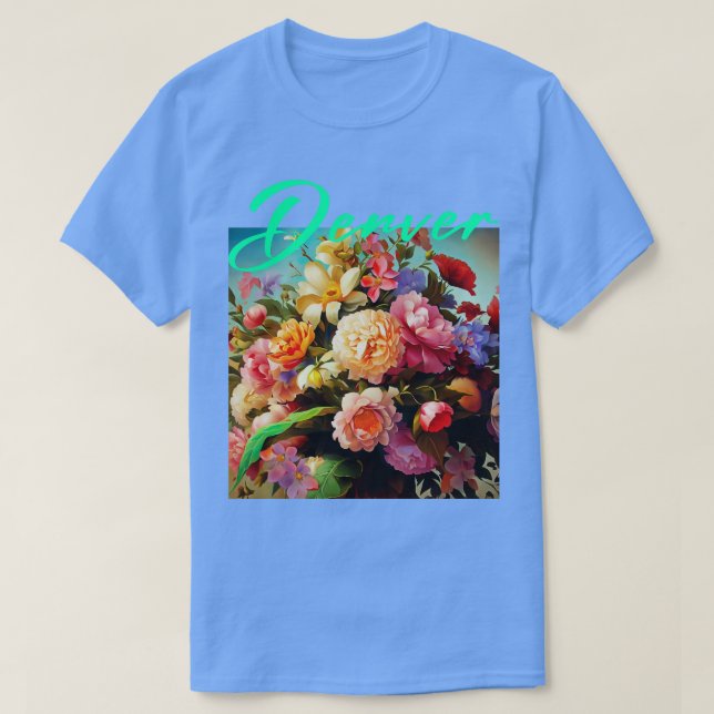 T-shirt Fleur Denver (Design devant)