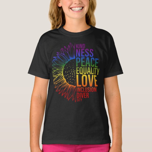 T-shirt Fleur d'harmonie (Devant)