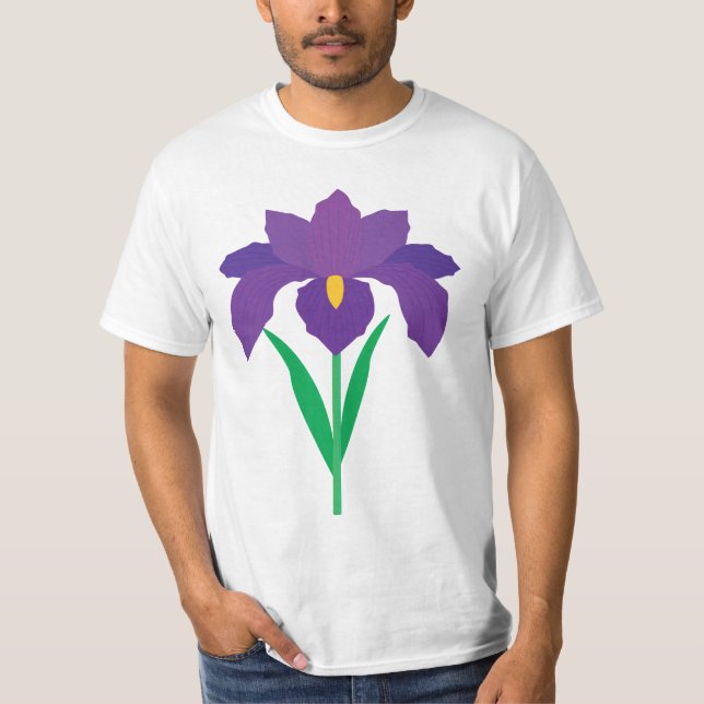 T-shirt Fleur d'Iris (Devant)