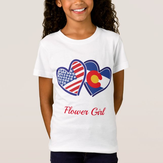 T-Shirt Fleur du Colorado (Devant)