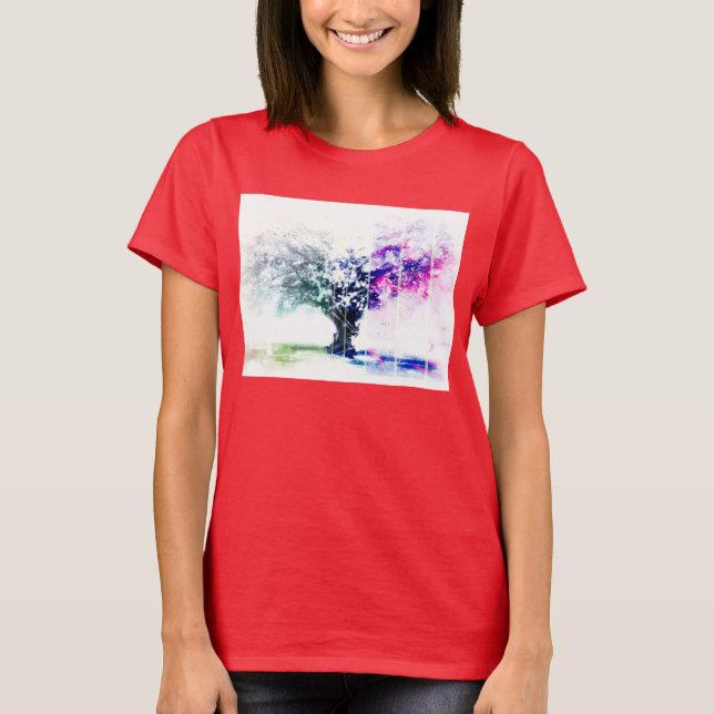 T-shirt Fleur du printemps (Devant)